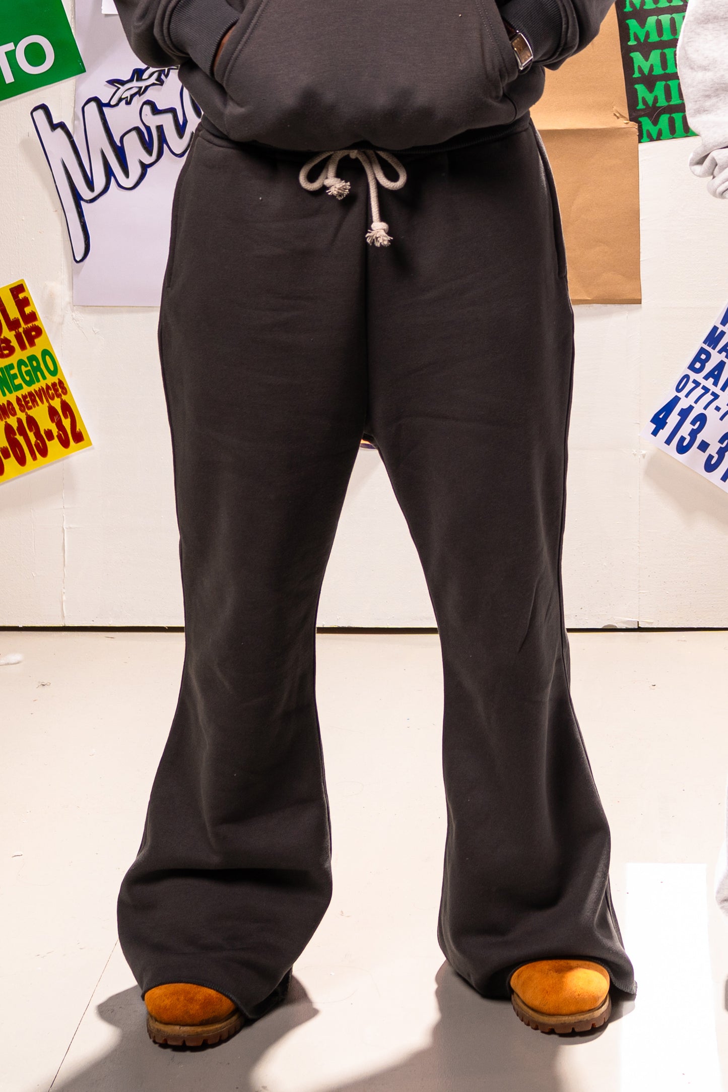 Flared Sweat Pants