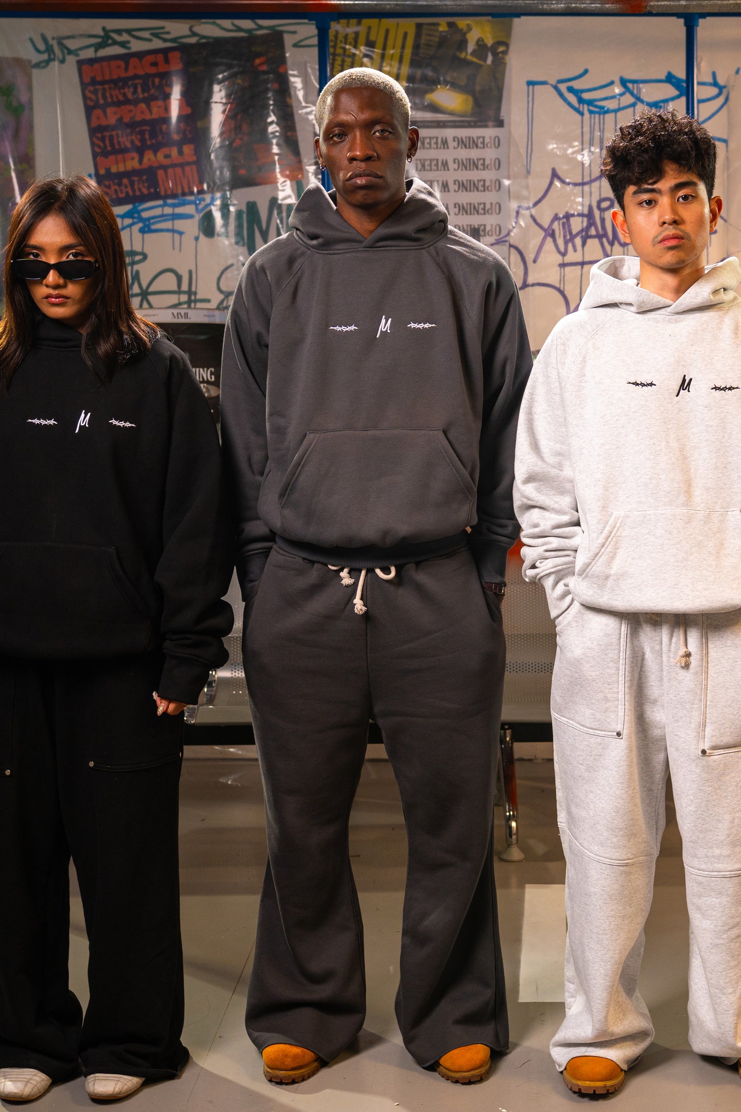 Flared Sweat Pants
